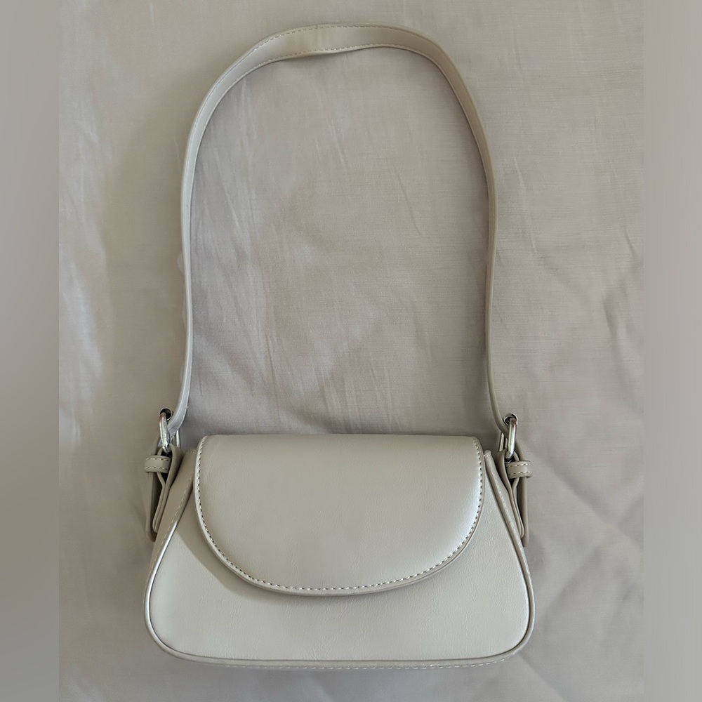 Cream Shoulder Bag